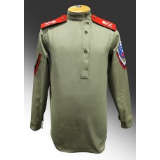 Гимнастическая (летняя) рубаха, нижних чинов, обр. 1911 г.. С шевронами на Гражданскую войну.